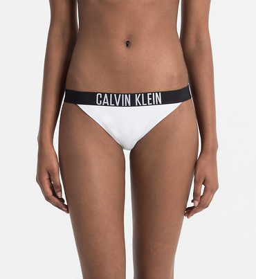 Calvin Klein Plavky Brazilian Intense Power Bílé Spodní Díl