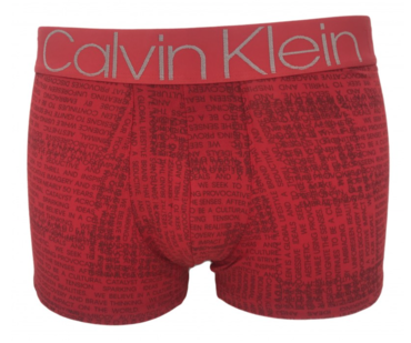 Calvin Klein Boxerky Print Rouge