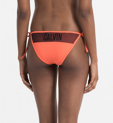 Calvin Klein Plavky Bikini Hot Coral Spodní Díl