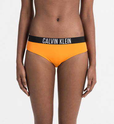Calvin Klein Plavky Bikini Intense Power Oranžové Spodní Díl