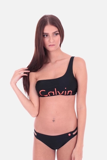 Calvin Klein Plavky One Shoulder RP Vrchní Díl