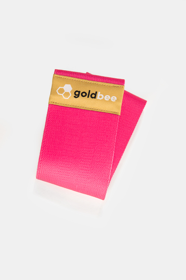 GoldBee Posilovací guma BeBooty Neon Pink