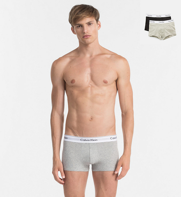 Calvin Klein 2Pack Boxerky Black And Grey