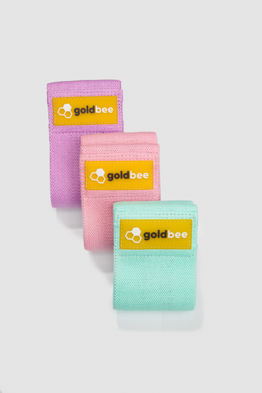 GoldBee Textilní Odporová Guma - set A | 3 ks