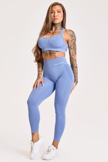 Gym Glamour Legíny Melange Blue