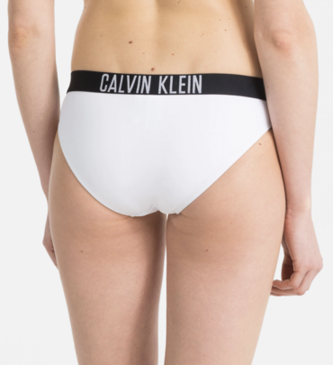 Calvin Klein Plavky Classic Bikini Bílé Spodní Díl