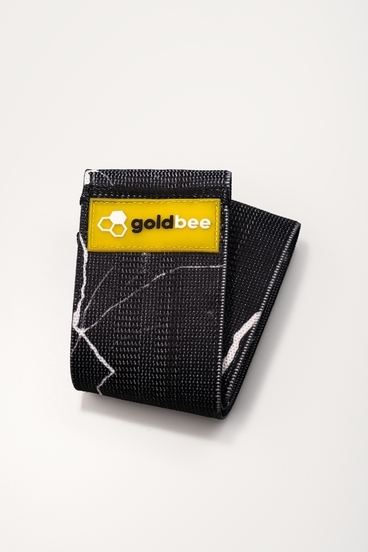 GoldBee Textilní Odporová Guma - Černá Mramorová