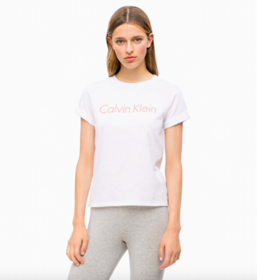 Calvin Klein Tričko 3D Logo White