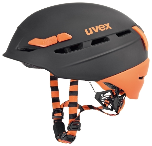 helma UVEX P.8000 TOUR, black-orange mat (S5662042