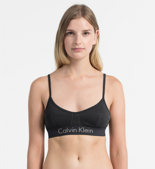 Calvin Klein Podprsenka Bralette Body Černá, L - 1