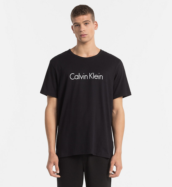 Calvin Klein Pánské Tričko Černé, M - 1