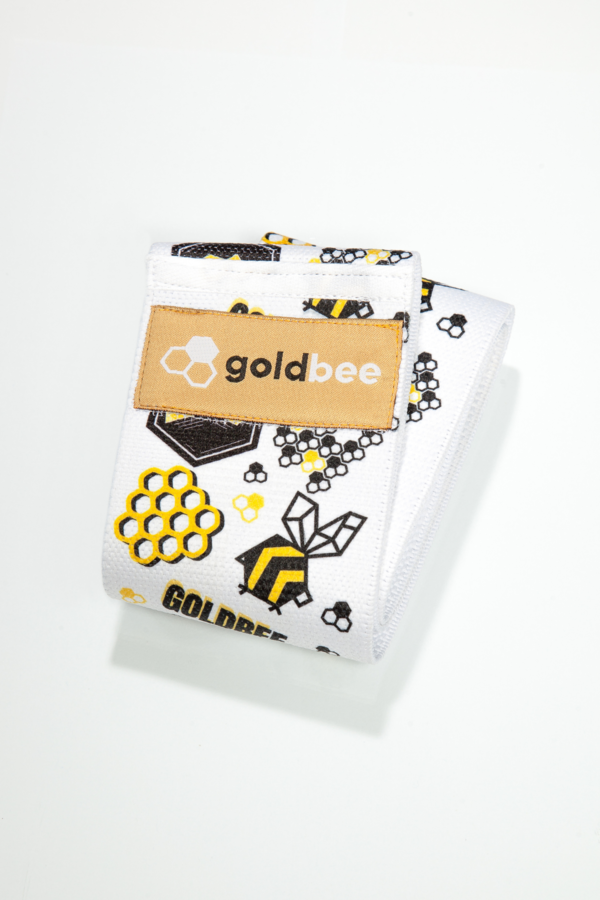 GoldBee Posilovací guma BeBooty Logobees, M