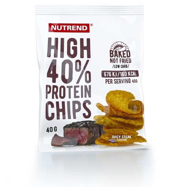 Nutrend Proteinové Chipsy Juicy Steak - 1