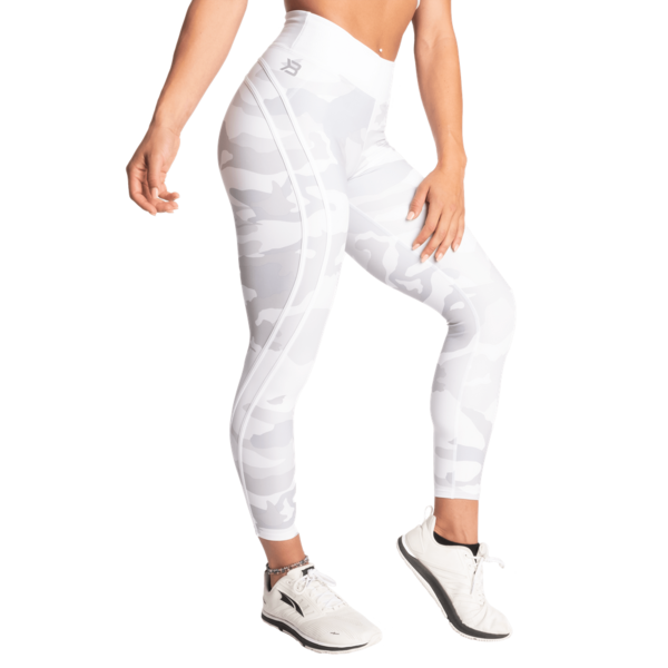 Better Bodies Legíny White Camo High Tights - 1