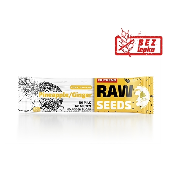 Nutrend Tyčinka Raw Seed Ananas&Zázvor - 1
