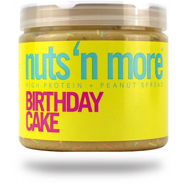 Nuts´n More Arašídové Máslo  Birthday Cake 