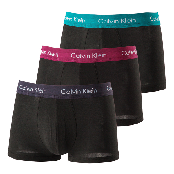 Calvin Klein 3Pack Boxerky Černé MZR LR