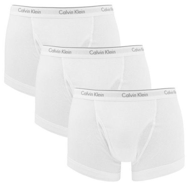 Calvin Klein 3Pack Boxerky Classic Fit White, S