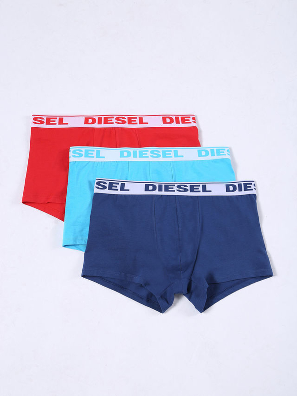 Diesel 3Pack Boxerky Red, Blue & Turquoise - 1