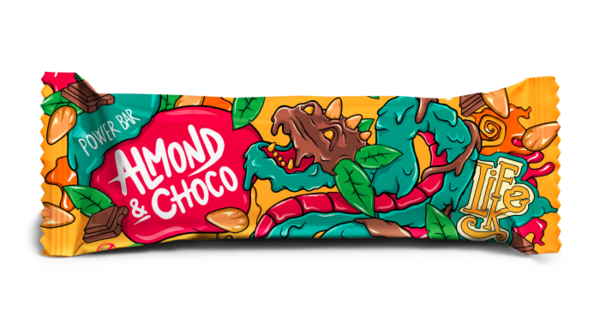 LifeLike Power Bar Almond Chocolate - 50g