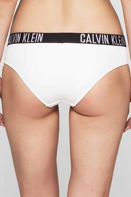 Calvin Klein Plavky Bikini Intense Power Bílé Spodní Díl, S