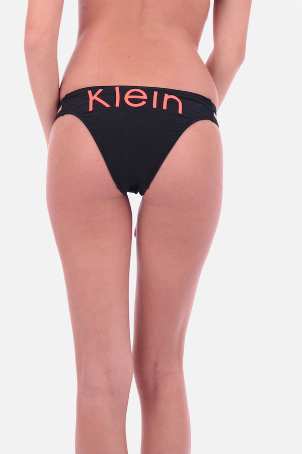 Calvin Klein Cheeky Bikini Plavky Black Spodní Díl - 1