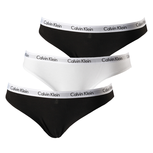 Calvin Klein 3Pack Thong Black&White - 1