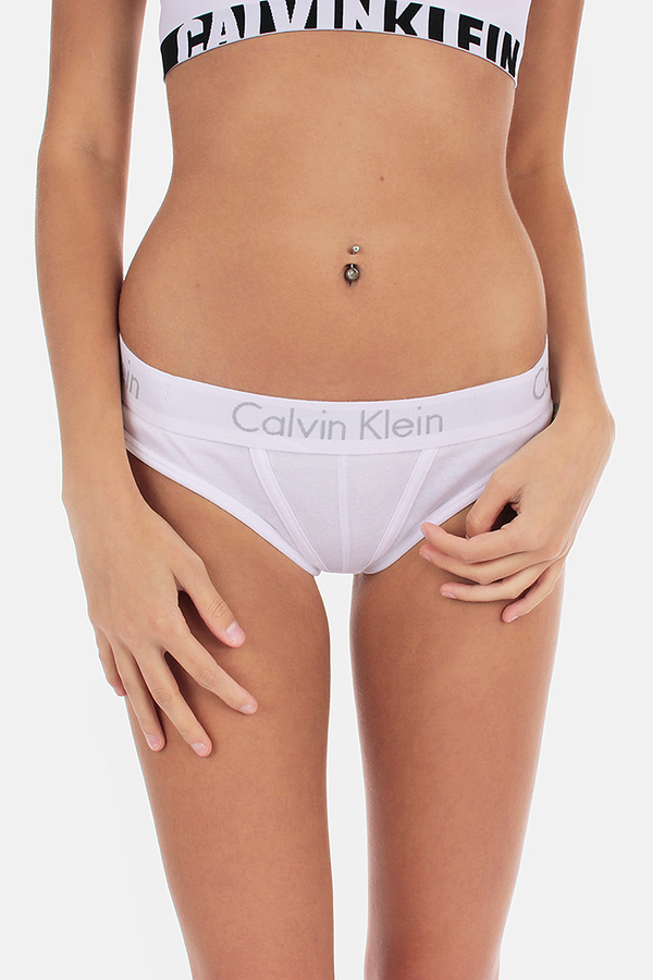 Calvin Klein Thong Body Bílé, XS - 1