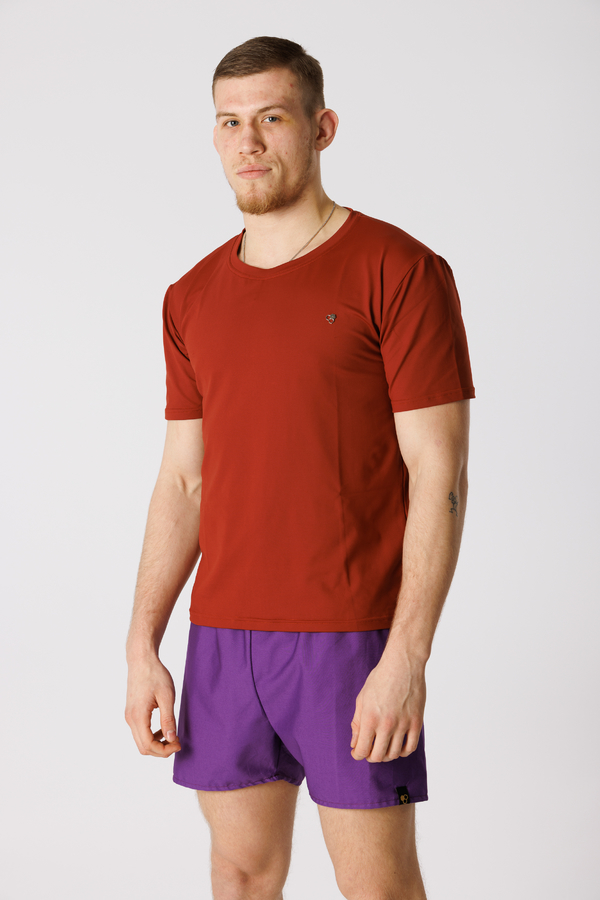 GoldBee Pánské Sportovní Tričko Red, XL - 1