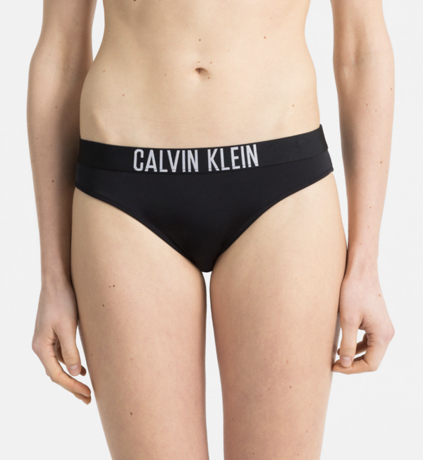 Calvin Klein Plavky Classic Bikini Černé Spodní Díl, S - 1