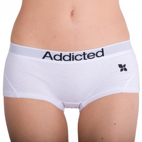 Addicted Kalhotky Bílo-Černé - 1