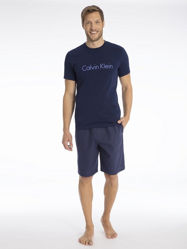 Calvin Klein Pánské Pyžamo Modré - 1