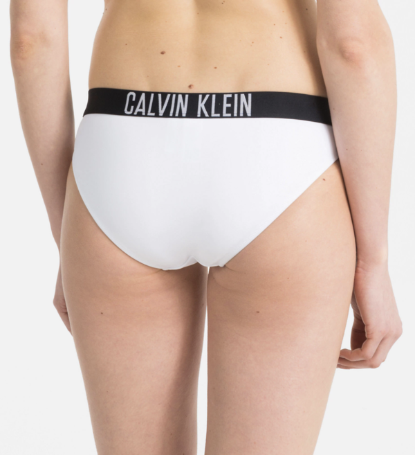 Calvin Klein Plavky Classic Bikini Bílé Spodní Díl, S - 1