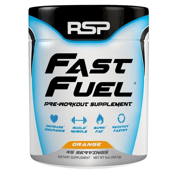 RSP Pre-Workout Fast Fuel - Orange 45 dávek - 1