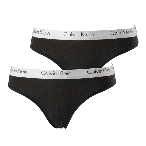 Calvin Klein 2Pack Tanga Black, XS