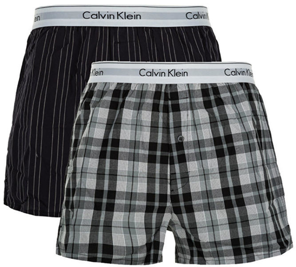 Calvin Klein 2Pack Trenky Vzorované, S