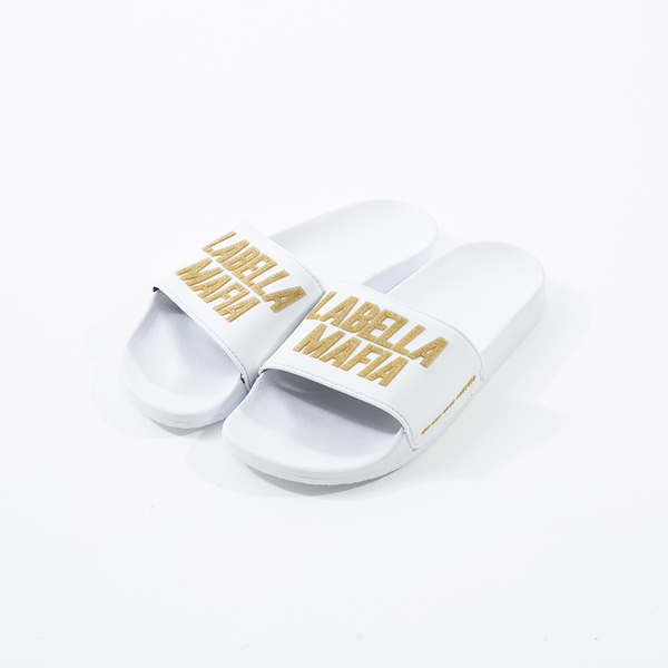 Labella Pantofle White/Gold - 1