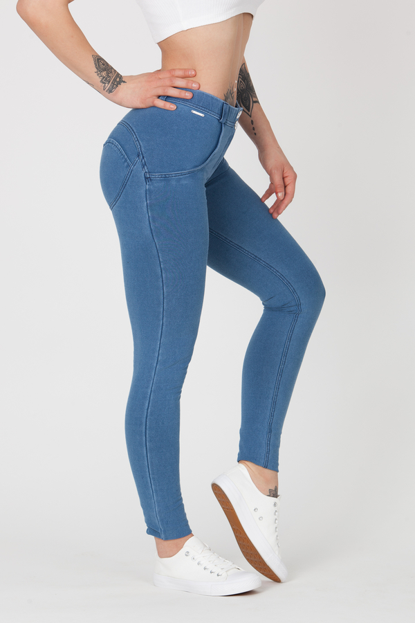 Boost Jeans Mid Waist Light Blue, XL - 1