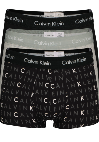 Calvin Klein 3Pack Boxerky Logo Print LR