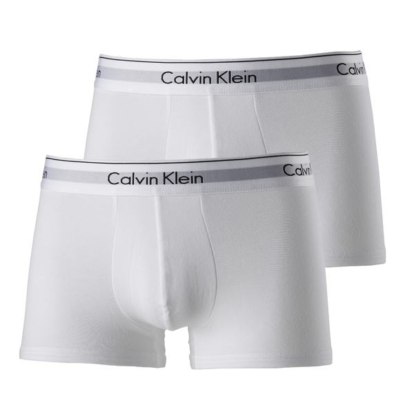 Calvin Klein 2Pack Boxerky White - 1