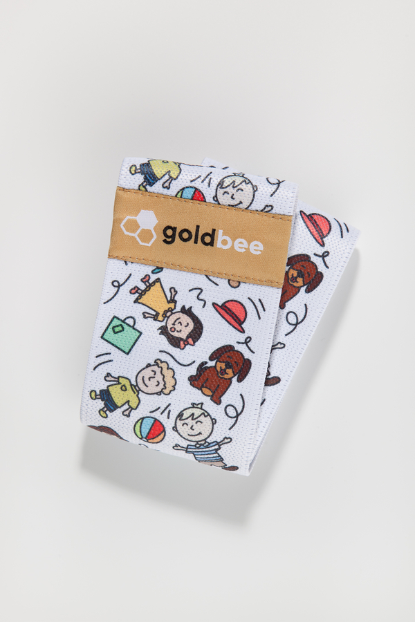 GoldBee Posilovací guma BeBooty 80 Kids, M - 1
