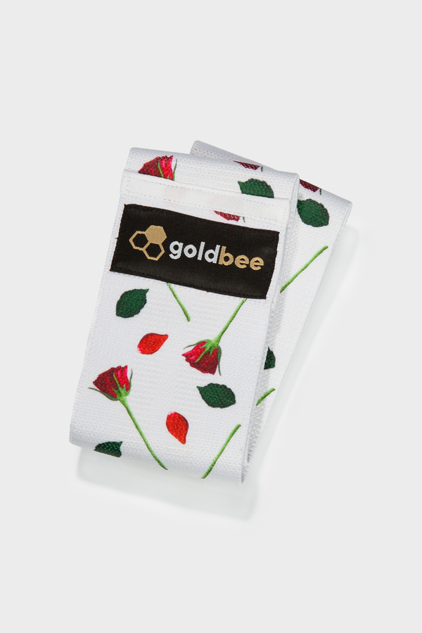 GoldBee Posilovací guma BeBooty Love Rose, S