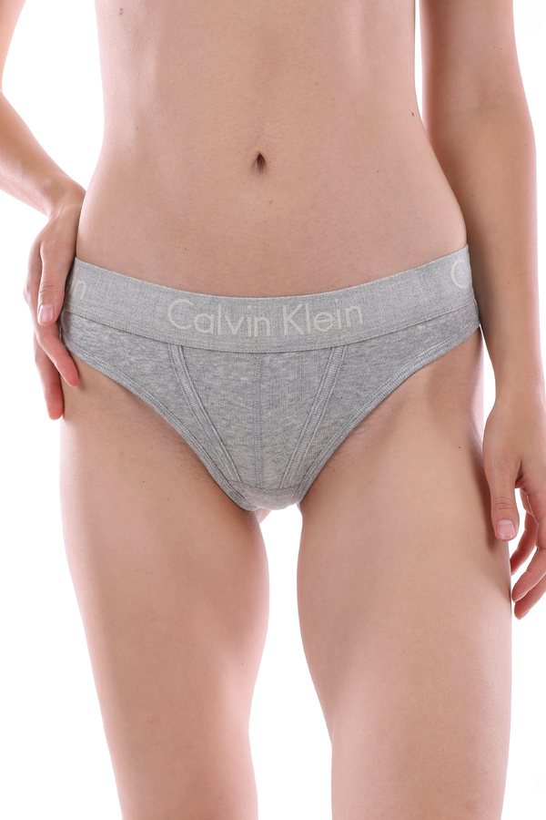 Calvin Klein Thong Body Šedé, XS - 1