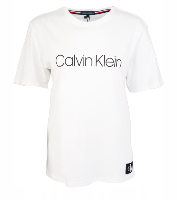 Calvin Klein Tričko Monogram Bílé, XS - 1