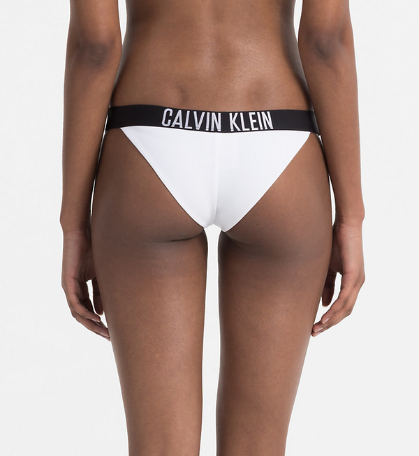 Calvin Klein Plavky Brazilian Intense Power Bílé Spodní Díl - 2