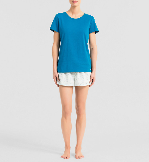 Calvin Klein Dámské Pyžamo Modré - 2