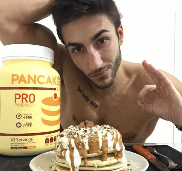 Pancakes Diet Pro White Chocolate 1500g - 2