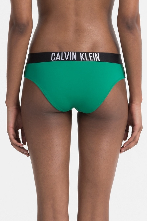 Calvin Klein Plavky Classic Bikini Zelené Spodní Díl, M - 2
