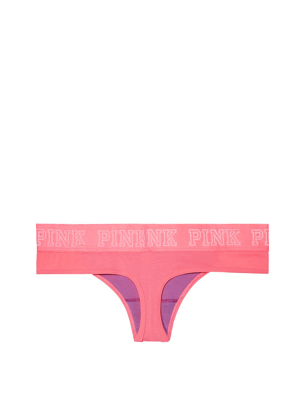 Victoria´s Secret Tanga Purple Pink Logo - 2