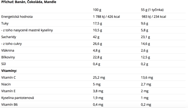 Nutrend Protein Bar Mandlová - 2